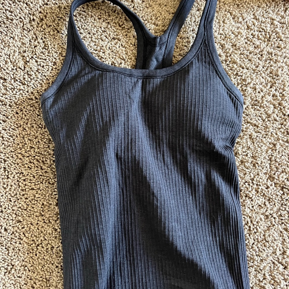 lululemon athletica Black ebb to street tank size 2